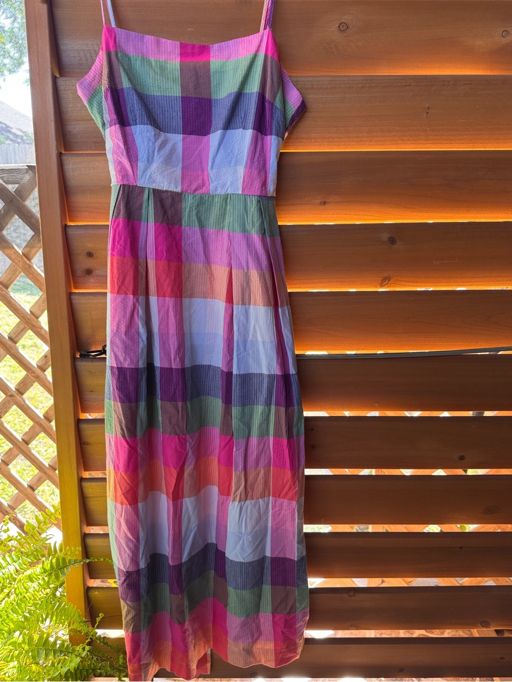 Kate Spade for Target Plaid Maxi Dress in Multi Plaid and Never Worn - Picture 13 of 13